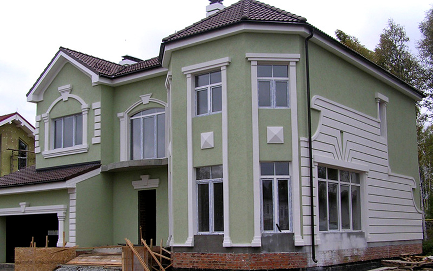 Утепление фасада пенополистиролом